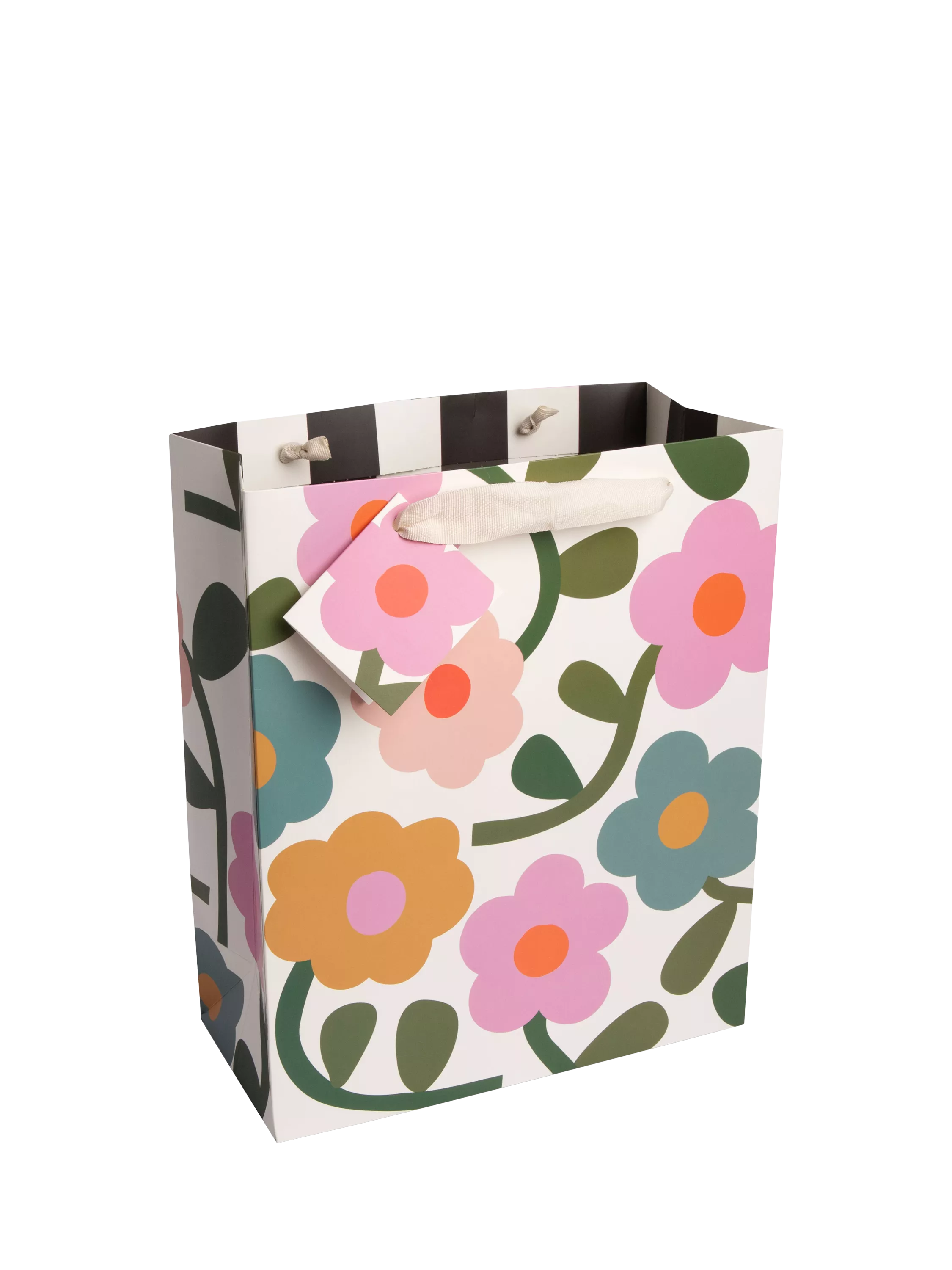 Caroline Gardner flowers gift bag, UK version