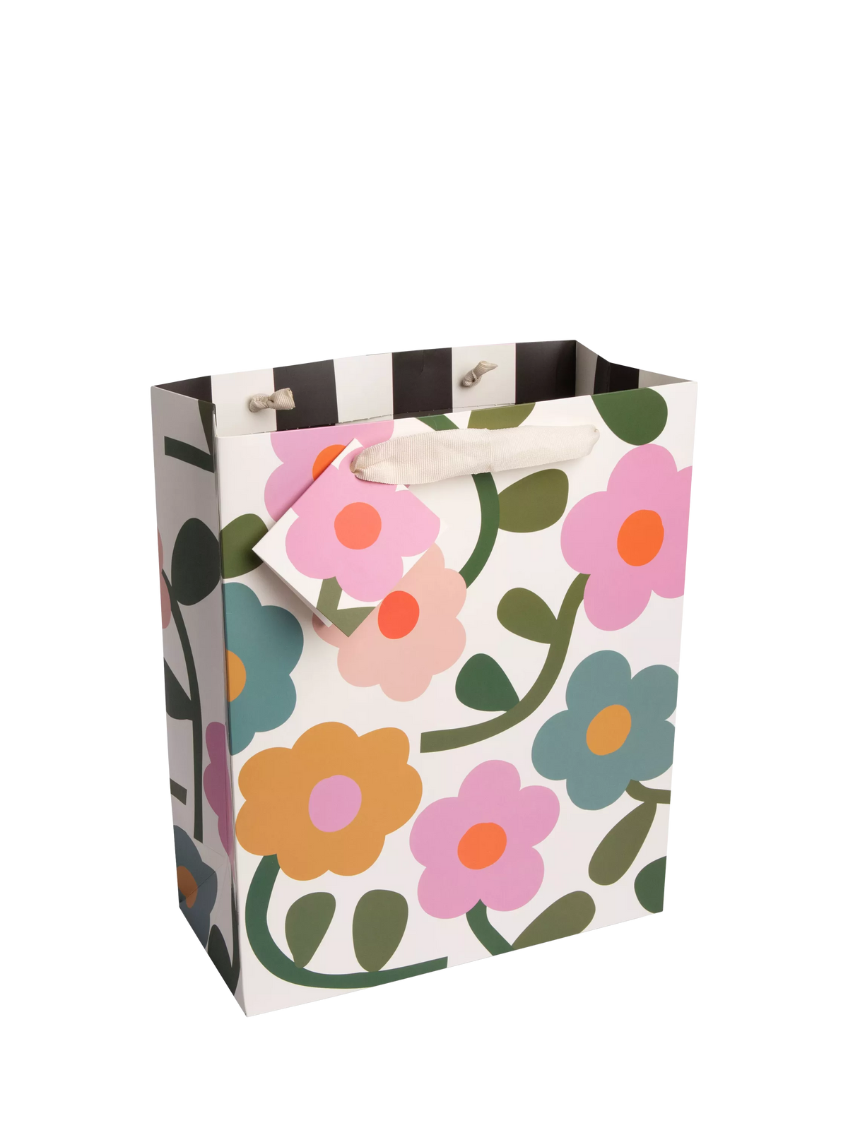 Caroline Gardner flowers gift bag, UK version