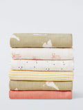 John Lewis muslin squares pack of 6 70x70cm - British product