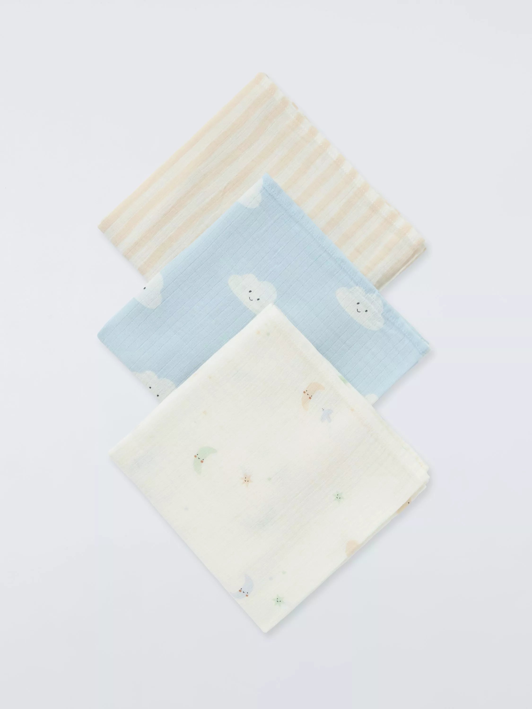 John Lewis Daydream Moon large muslin squares 100x100cm (British brand)