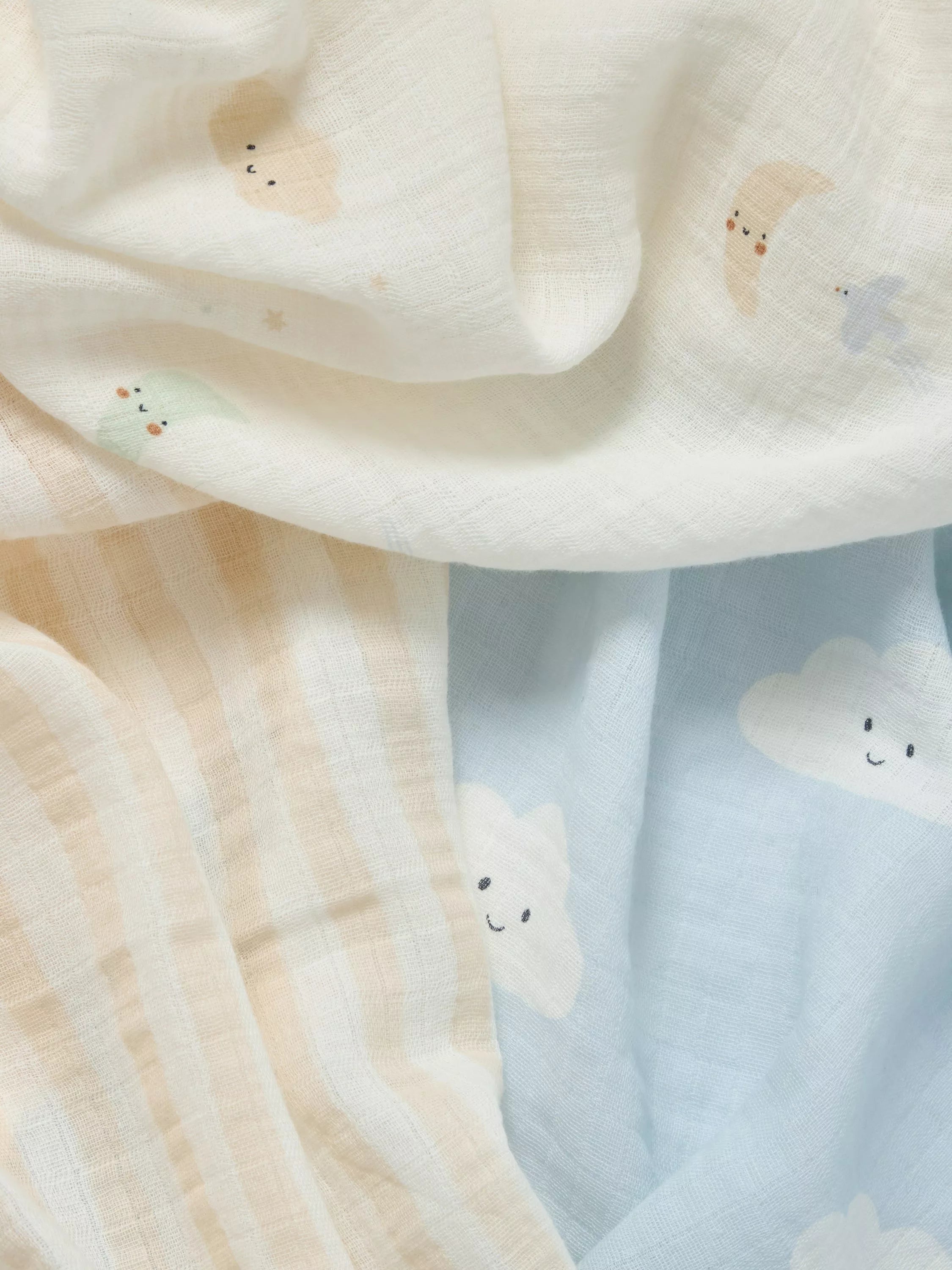 John Lewis Daydream Moon large muslin squares 100x100cm (British brand)