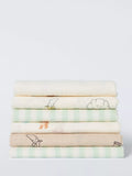 John Lewis Daydream Bear muslin squares 6-pack, imported from the UK