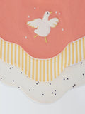 John Lewis cotton dribble bibs pack of 3, imported from the UK