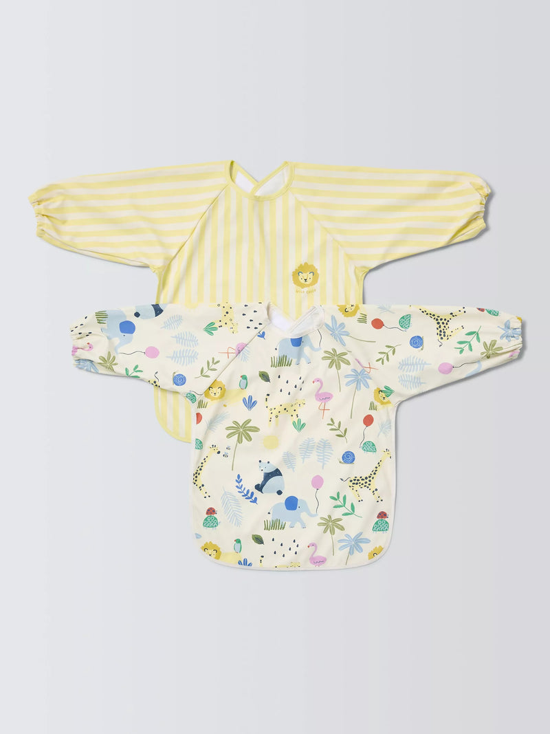 John Lewis weaning bibs pack of 2, imported from the UK