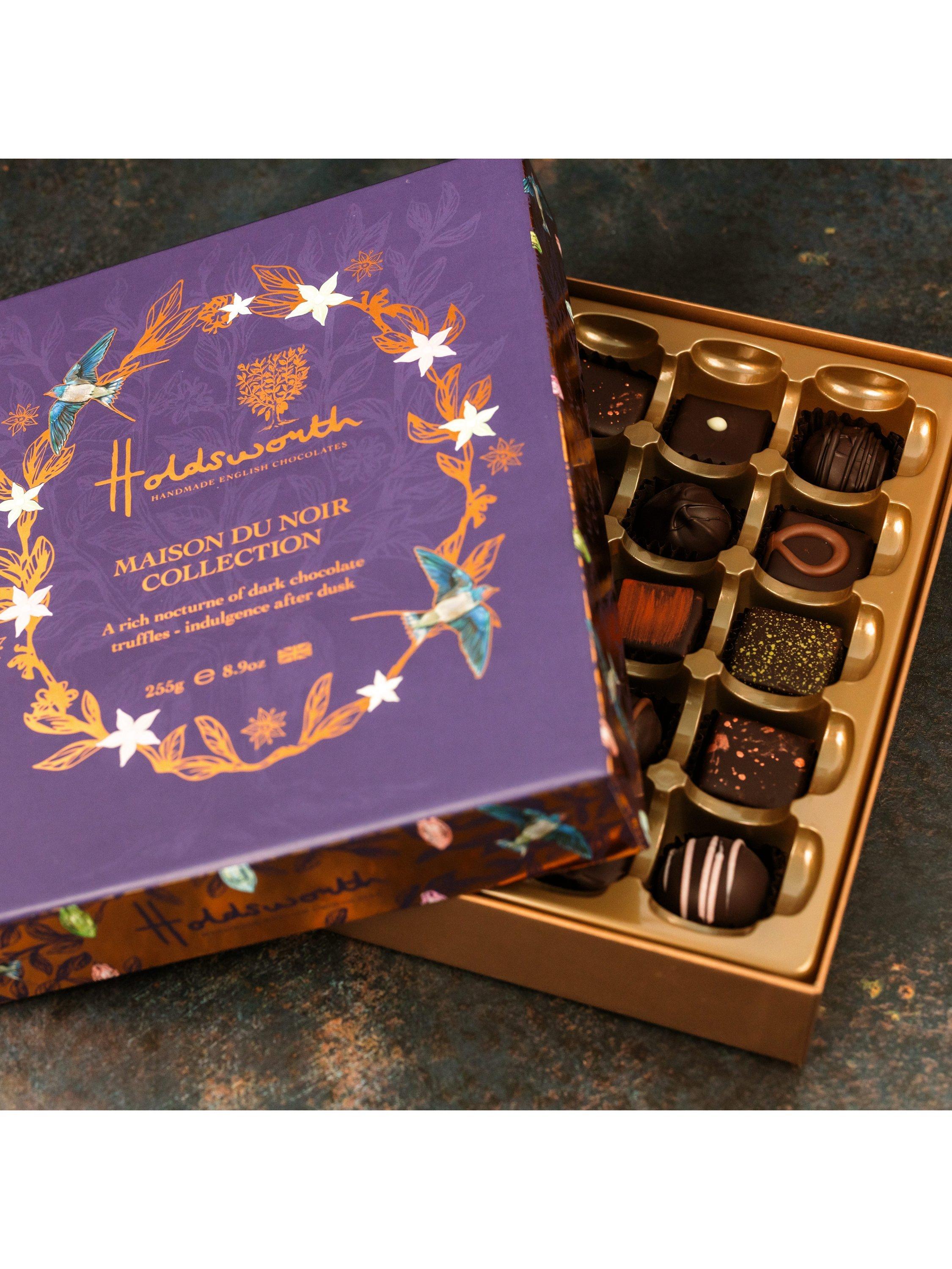 Holdsworth Maison Du Noir assorted chocolates 255g (British brand)