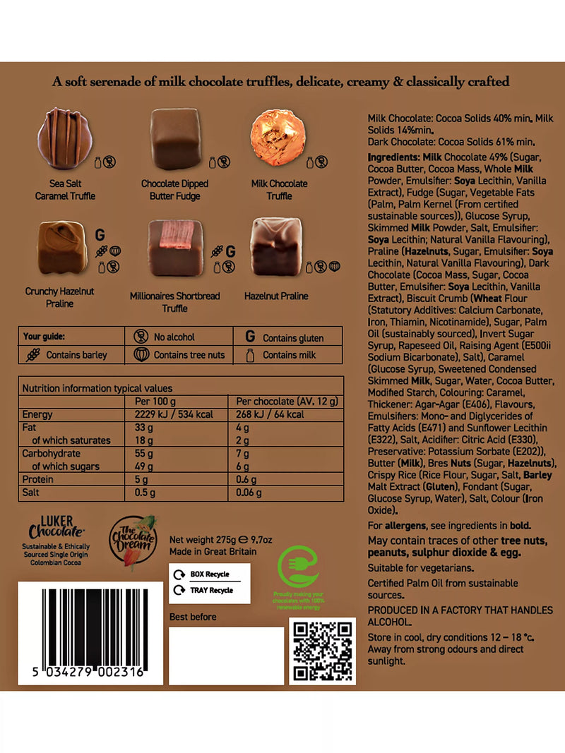 Holdsworth assorted chocolates 275g (British brand)