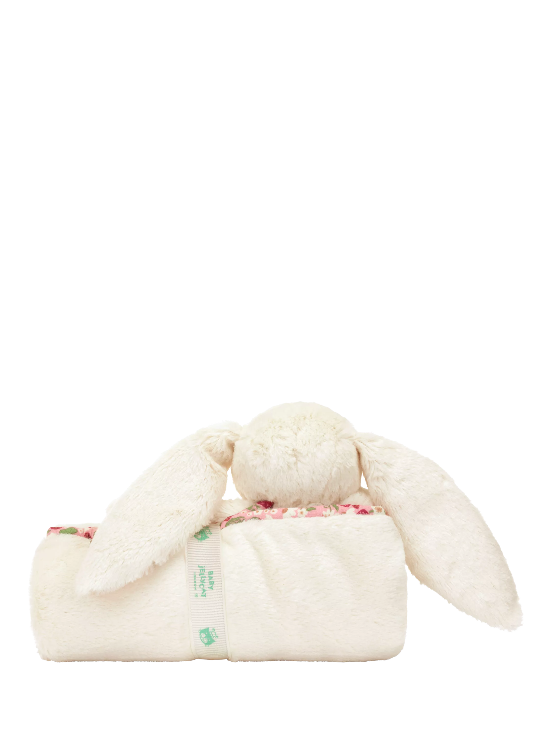 Jellycat Blossom Bunny Blankie cream comfort blanket (British brand)