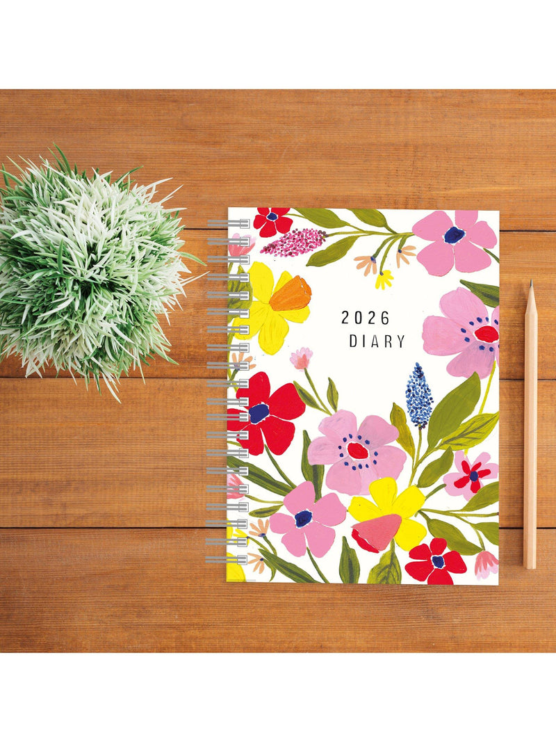 Caroline Gardner Floral Posie A5 diary, imported from the UK