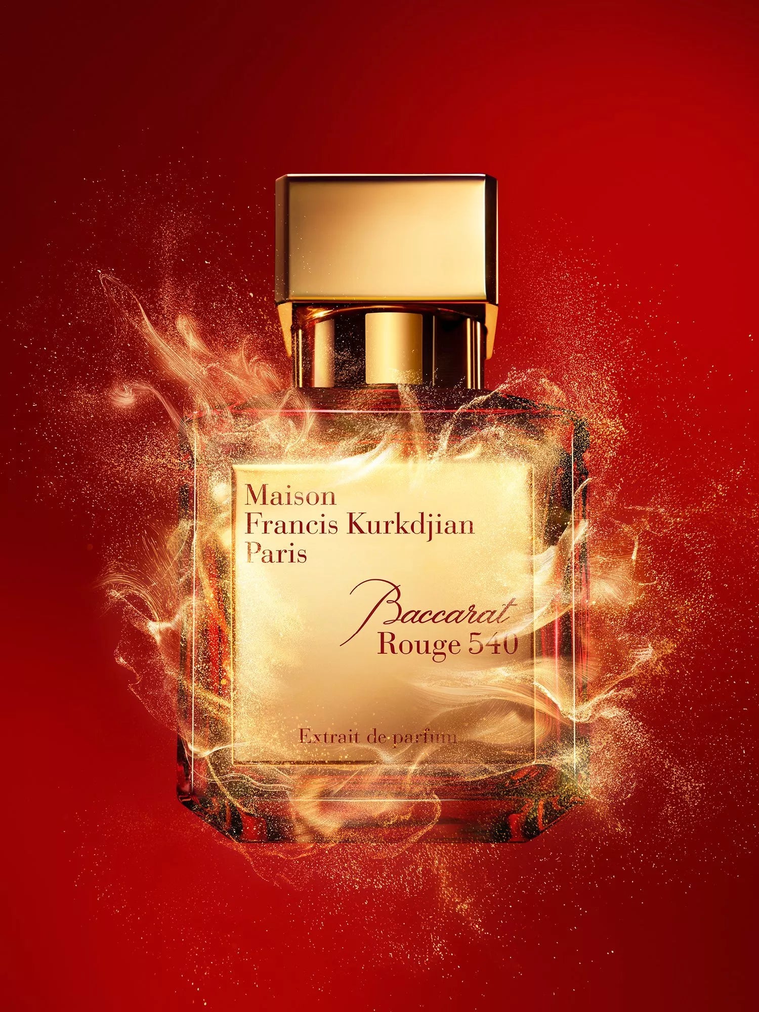 Maison Francis Kurkdjian Baccarat Rouge 540 fragrance gift set 4x4ml, imported from the UK