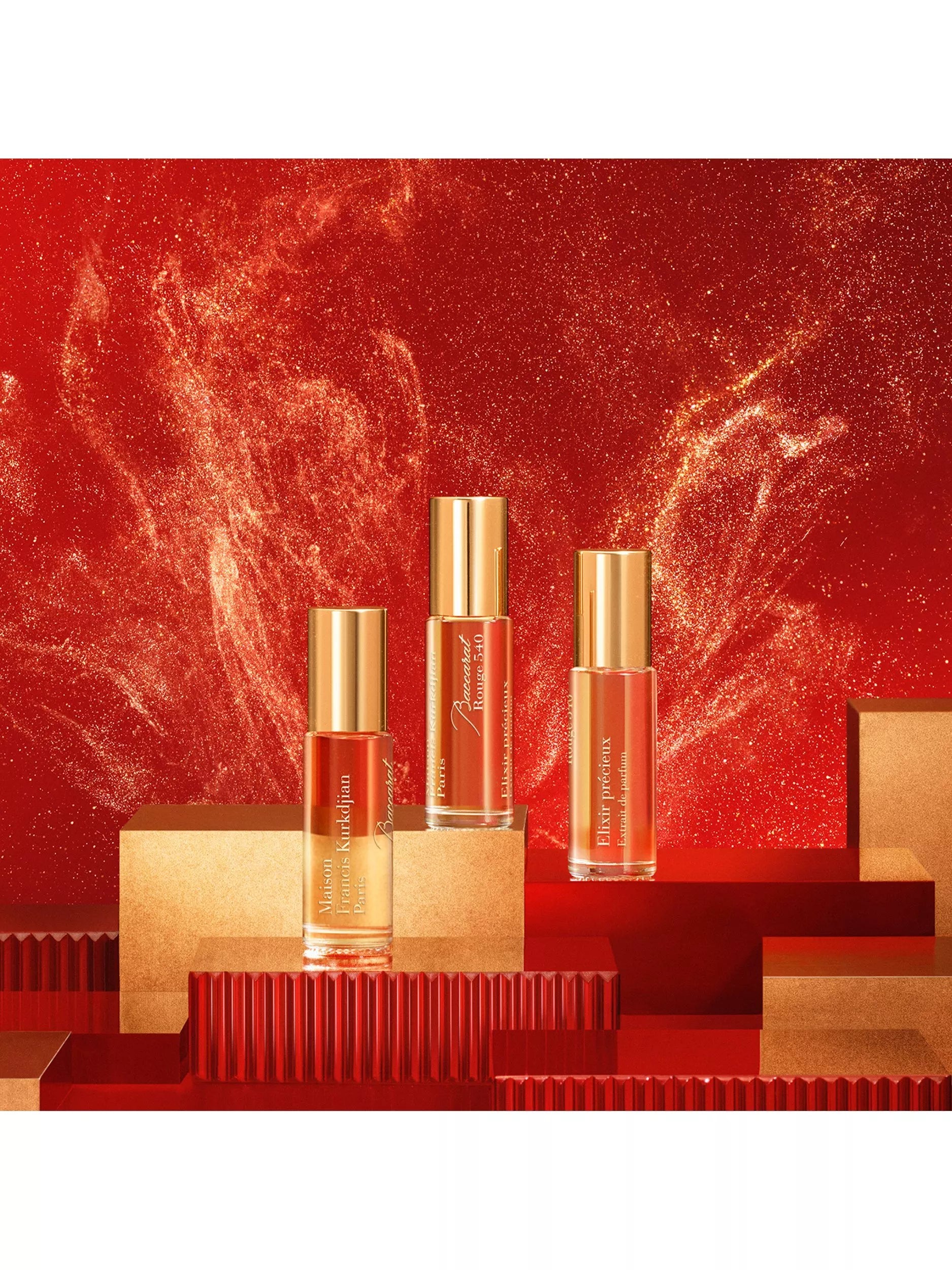 Maison Francis Kurkdjian Baccarat Rouge 540 fragrance gift set 4x4ml, imported from the UK