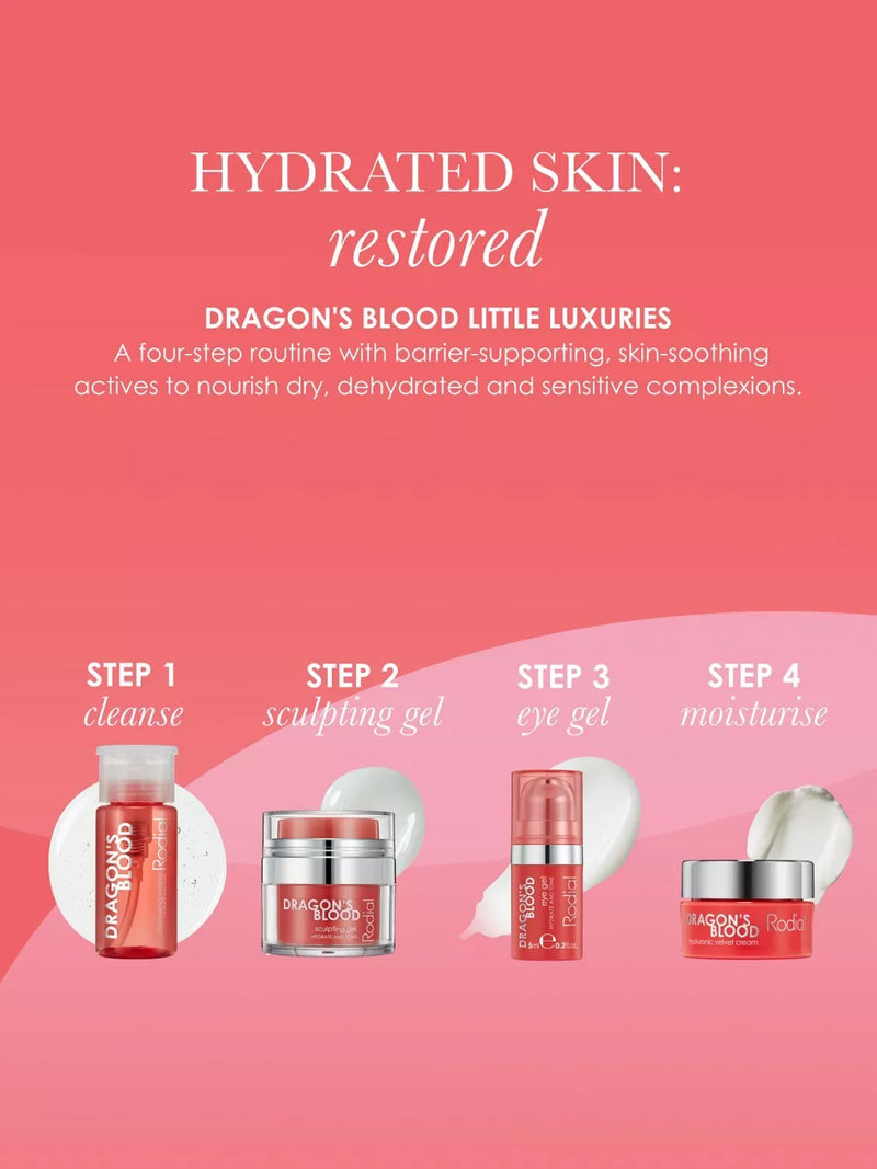 Rodial Dragon's Blood Little Luxuries Skincare Gift Set, UK version