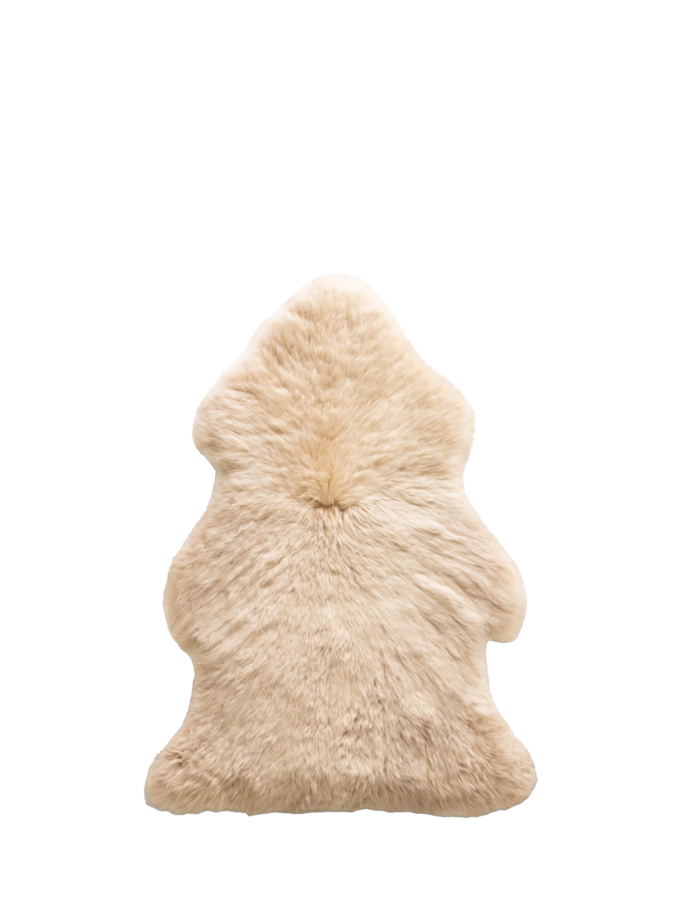 The Small Home natural sheepskin rug 60x95cm, UK version