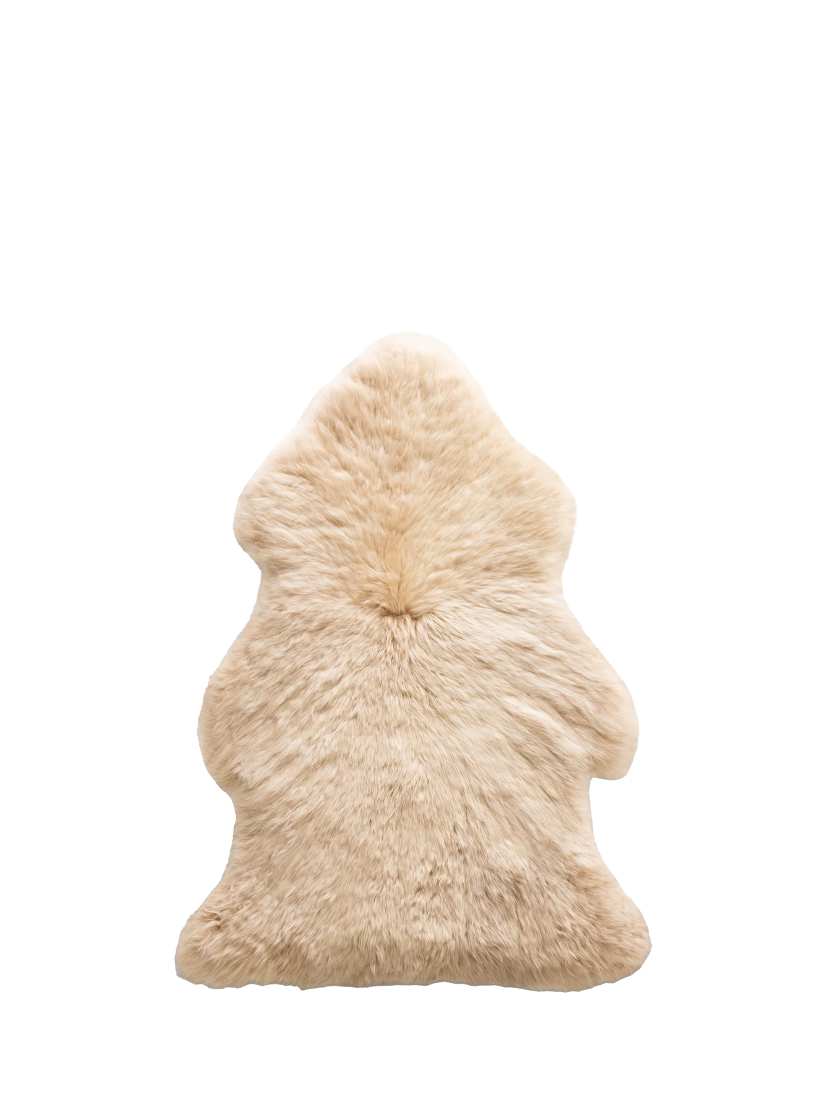 The Small Home natural sheepskin rug 60x95cm, UK version