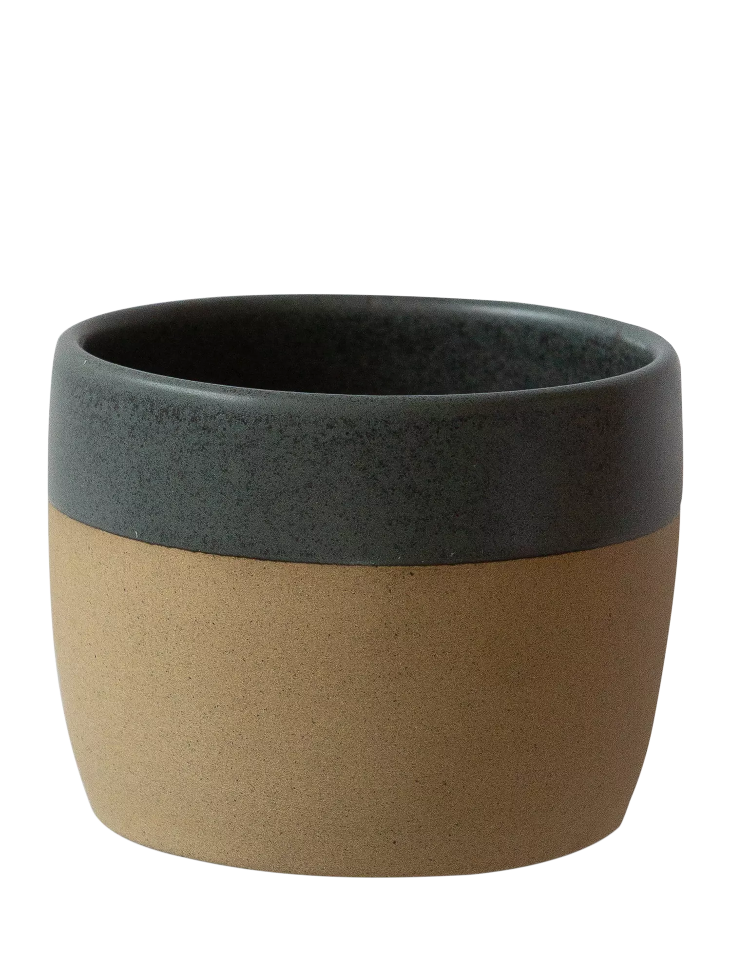 The Small Home stoneware coffee cups set of 2 Rose/Carbon (British brand)
