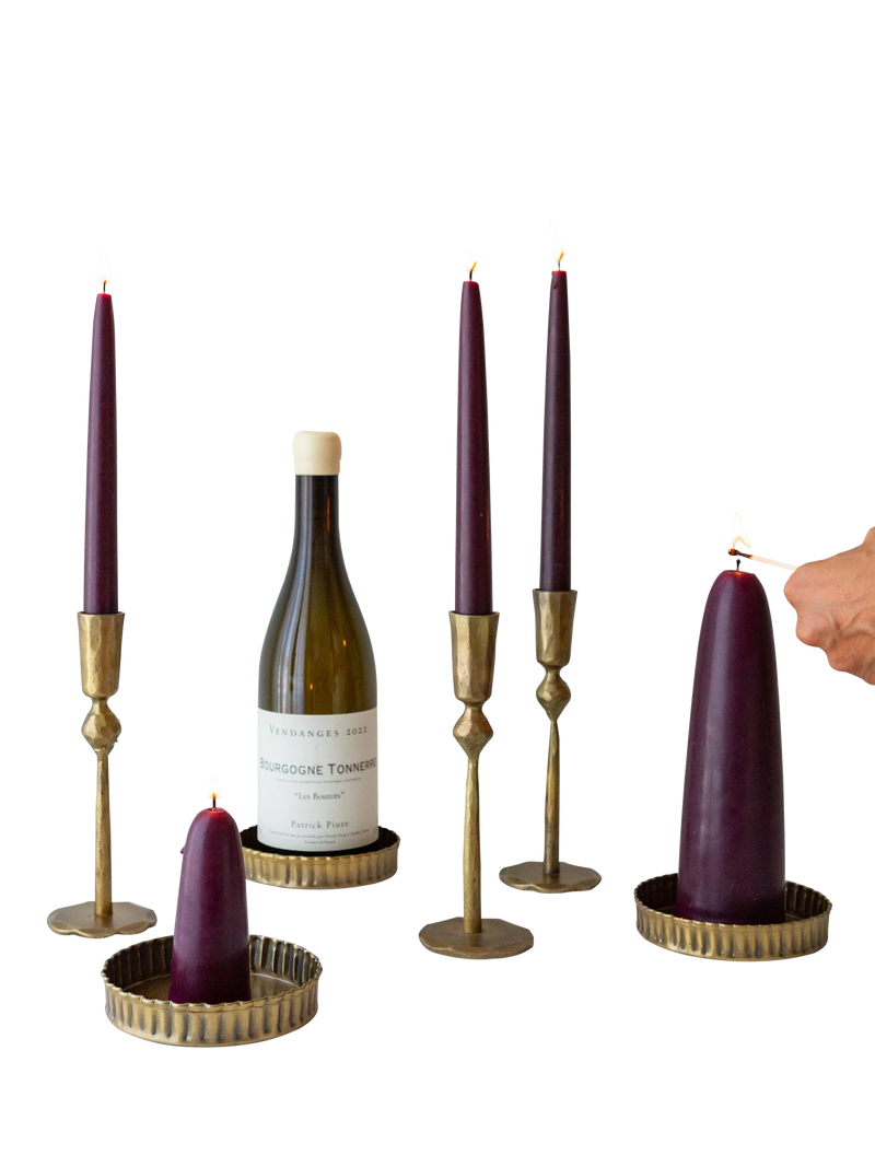 The Small Home brass candle holder (British brand)