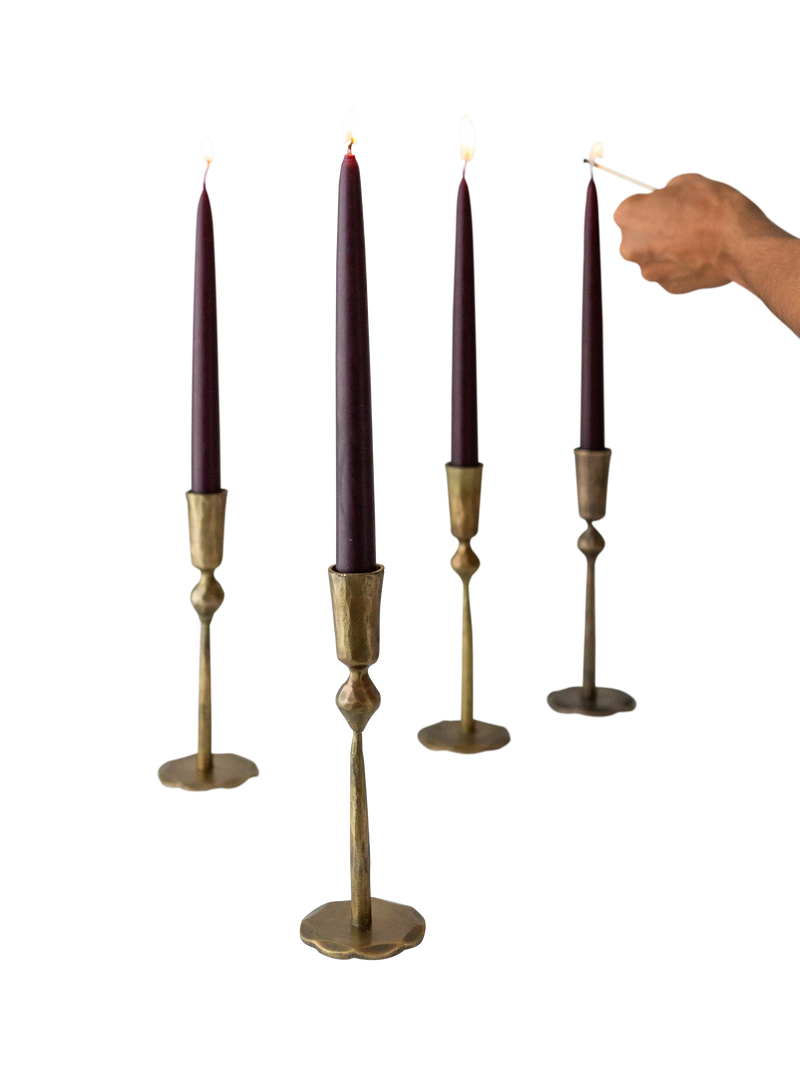 The Small Home brass candle holder (British brand)