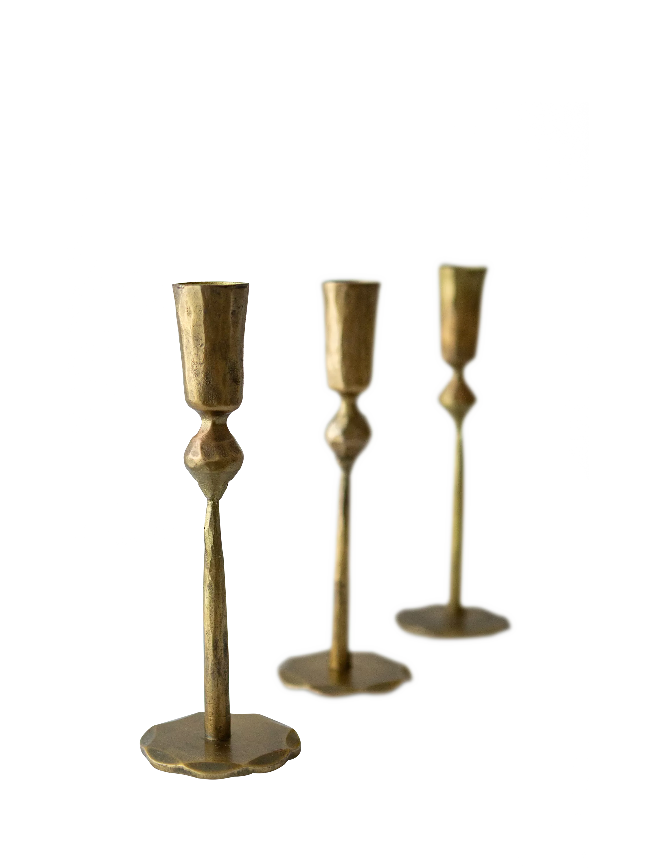 The Small Home brass candle holder (British brand)