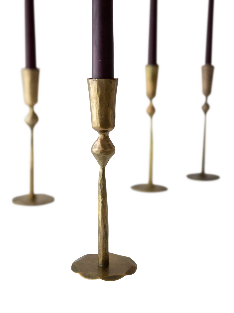 The Small Home brass candle holder (British brand)