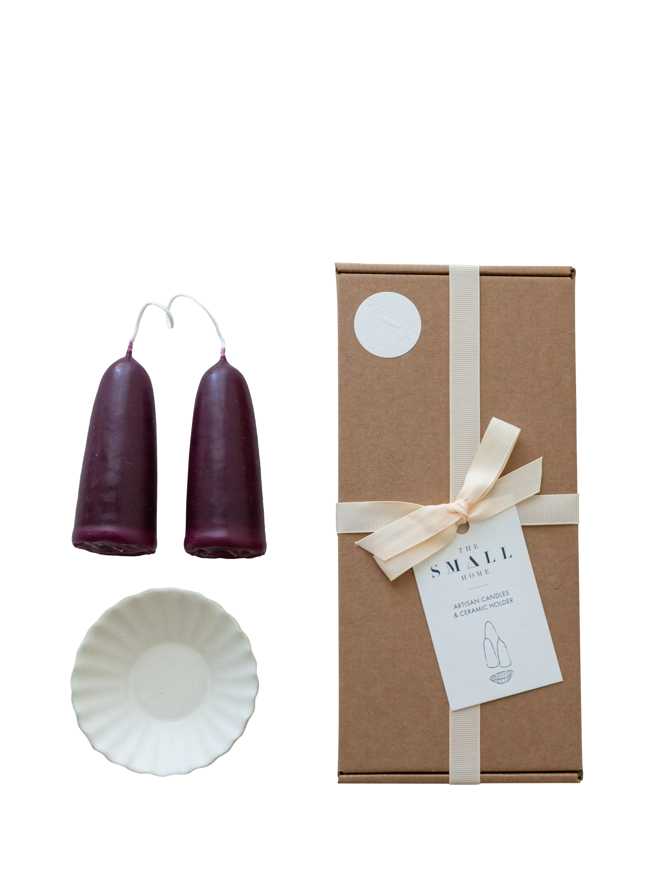 The Small Home candle and holder gift set multi, UK version