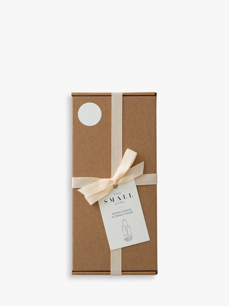 The Small Home candle and holder gift set multi, UK version