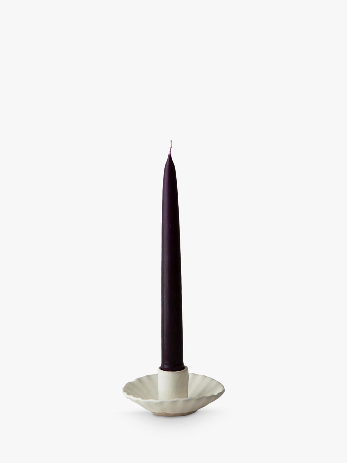 The Small Home dinner candle gift set with ceramic holder - British product
