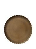 The Small Home fluted brass tray 11cm, UK version