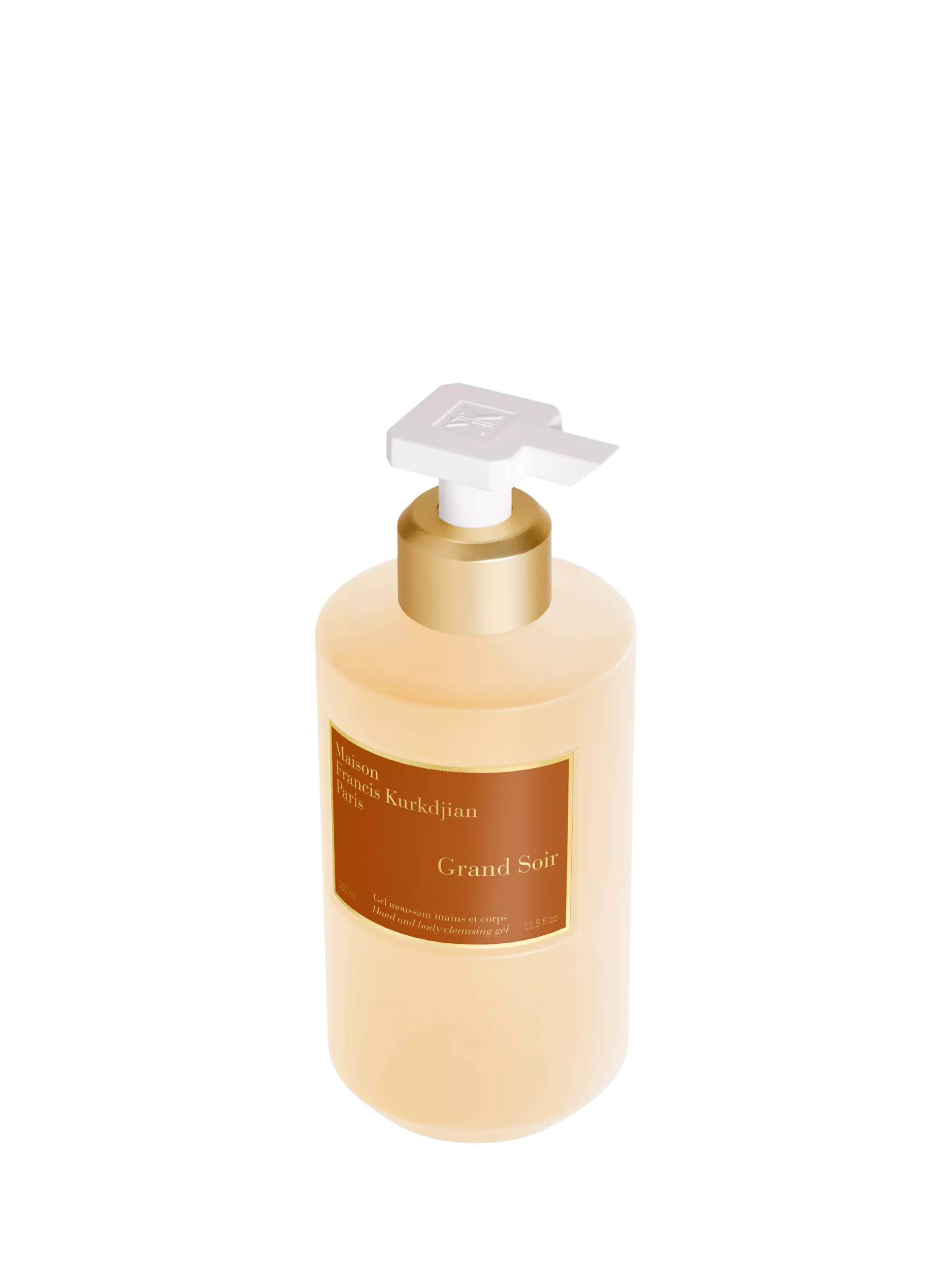 Maison Francis Kurkdjian Grand Soir hand and body cleansing gel 350ml, imported from the UK