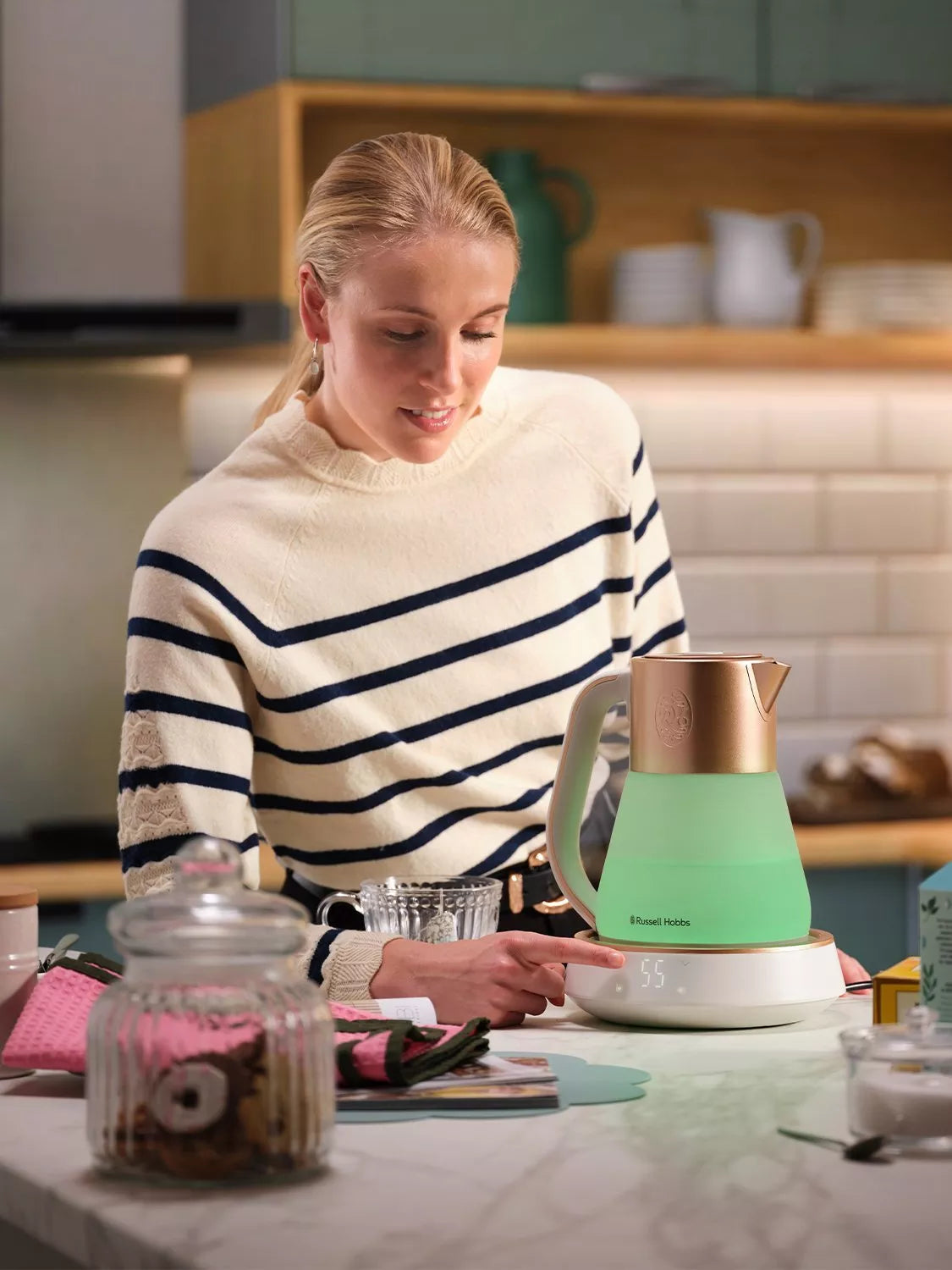 Russell Hobbs Calm electric kettle 1.7L, UK version