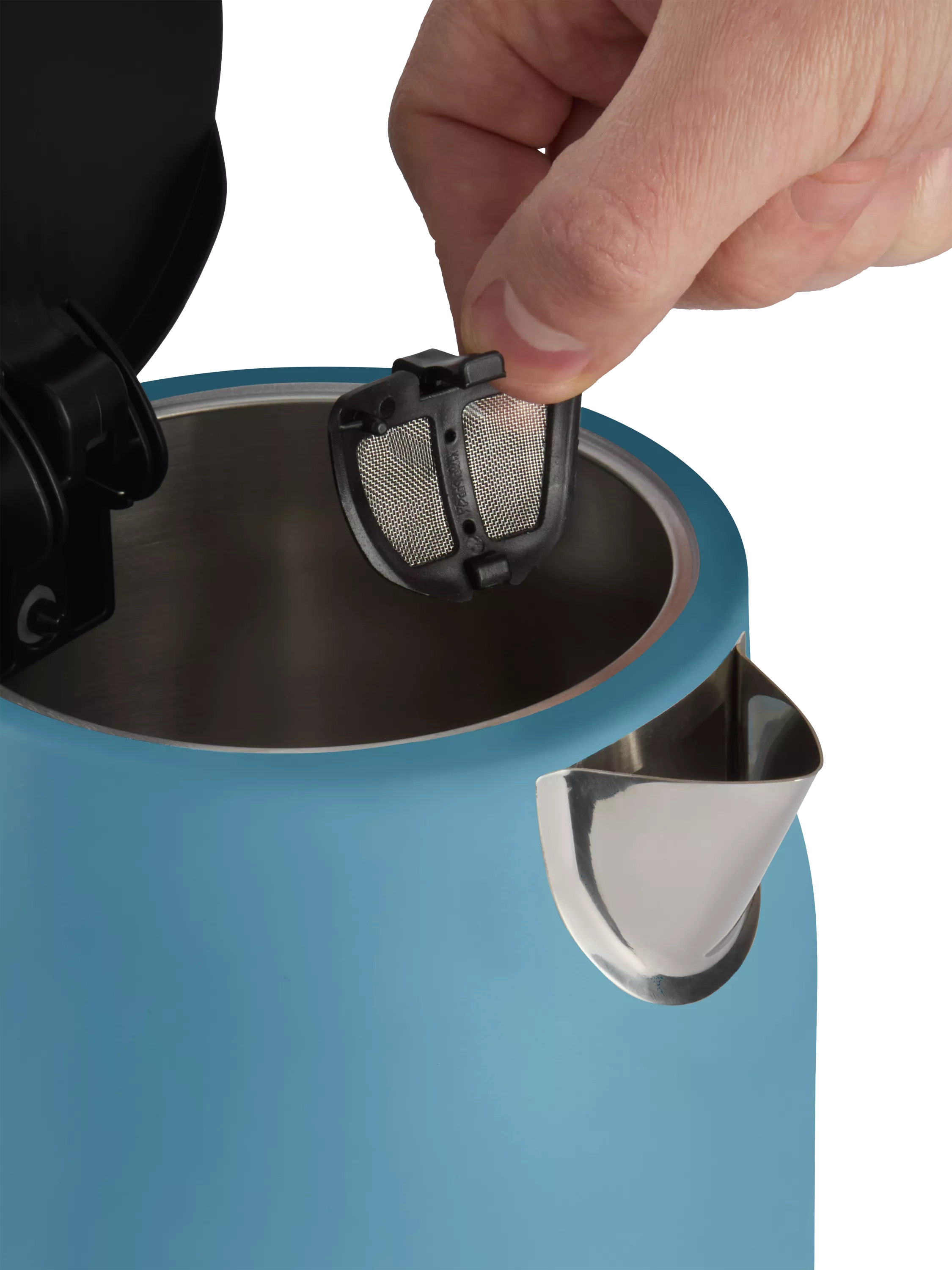 Russell Hobbs kettle retro blue 1.7L - British product