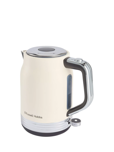 John Lewis Russell Hobbs Hanley Kettle Jasmine White Electric Kettle 1.7L- Buy online at McGrocer