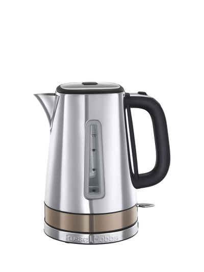 John Lewis Russell Hobbs Distinctions Jug Kettle Titanium 1.7L- Buy online at McGrocer