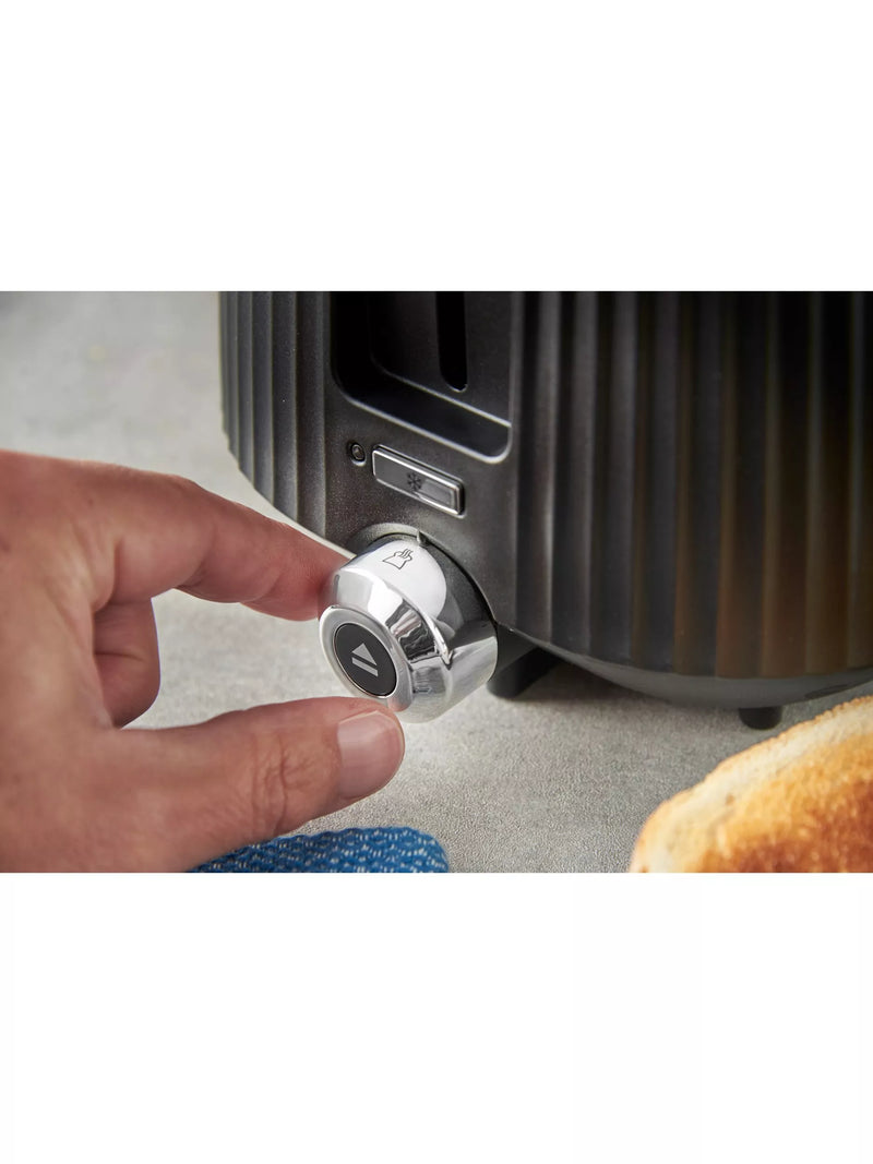Russell Hobbs Brontë 2 slice toaster black, imported from the UK