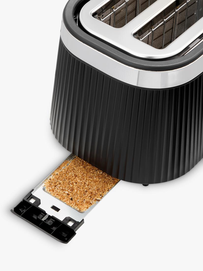 Russell Hobbs Brontë 2 slice toaster black, imported from the UK