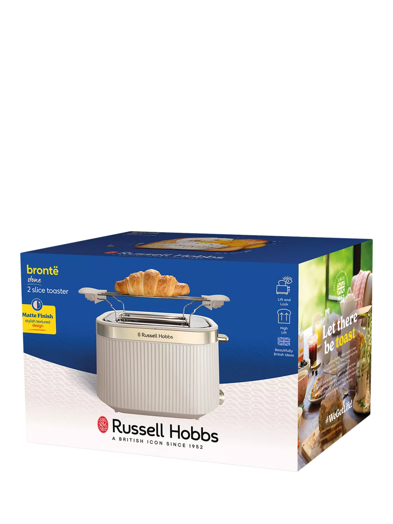 Russell Hobbs Brontë Stone 2 Slice Toaster (British brand)