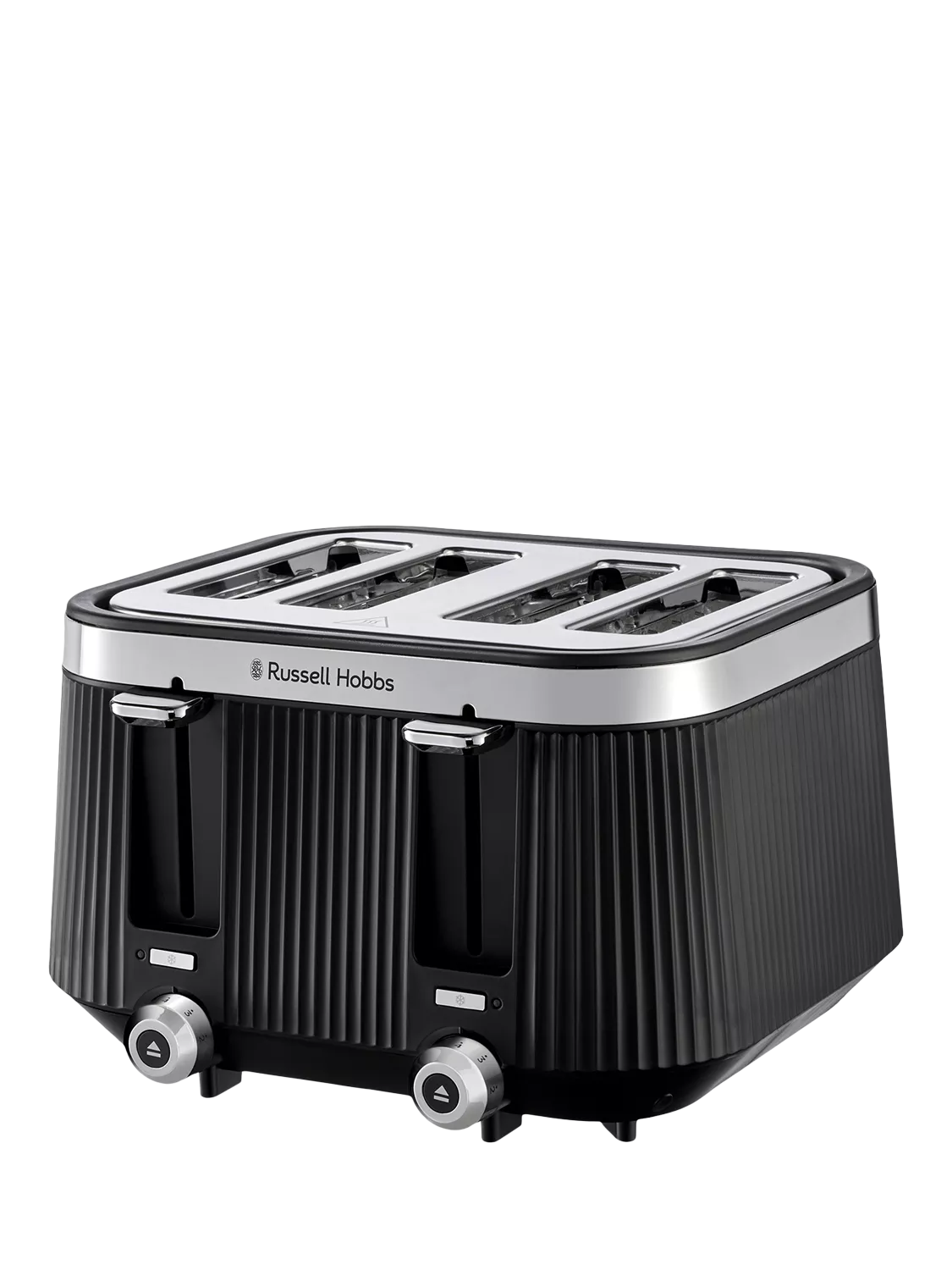 Russell Hobbs Brontë 4 slice toaster black, imported from the UK
