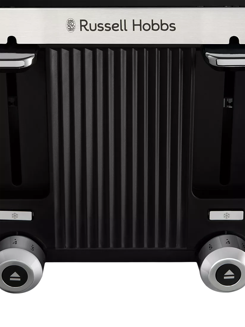 Russell Hobbs Brontë 4 slice toaster black, imported from the UK