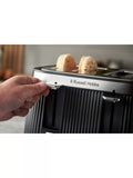 Russell Hobbs Brontë 4 slice toaster black, imported from the UK