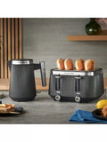 Russell Hobbs Brontë 4 slice toaster black, imported from the UK