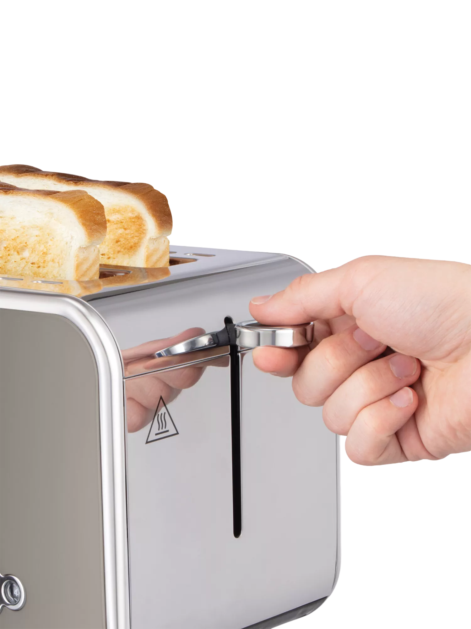 Russell Hobbs Distinctions 2 slice toaster titanium finish - British product