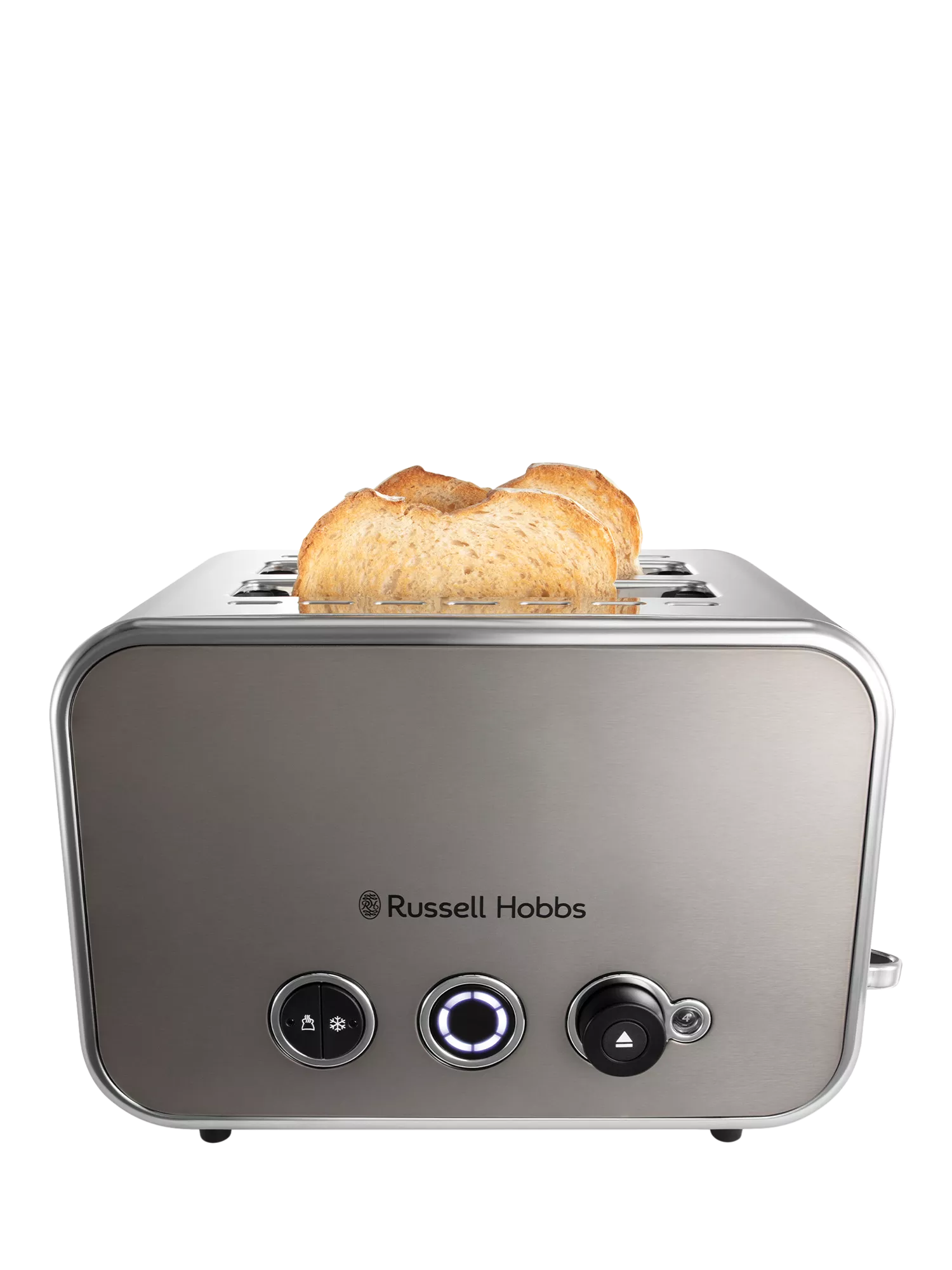 Russell Hobbs Distinctions 2 slice toaster titanium finish - British product