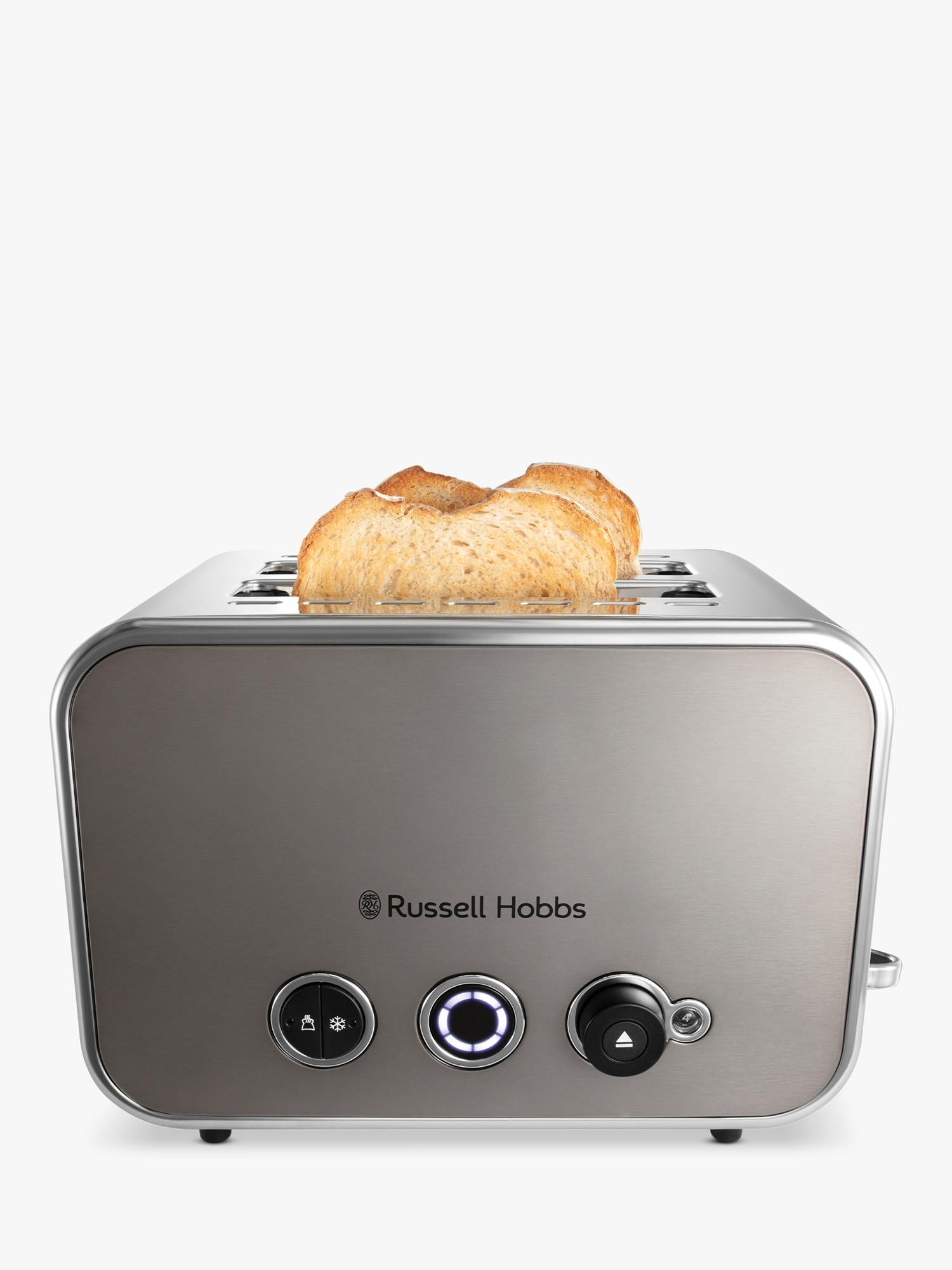 Russell Hobbs Distinctions 2 slice toaster titanium finish - British product