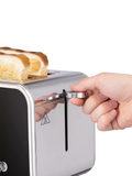 Russell Hobbs Distinctions 2 Slice Toaster Black (British brand)