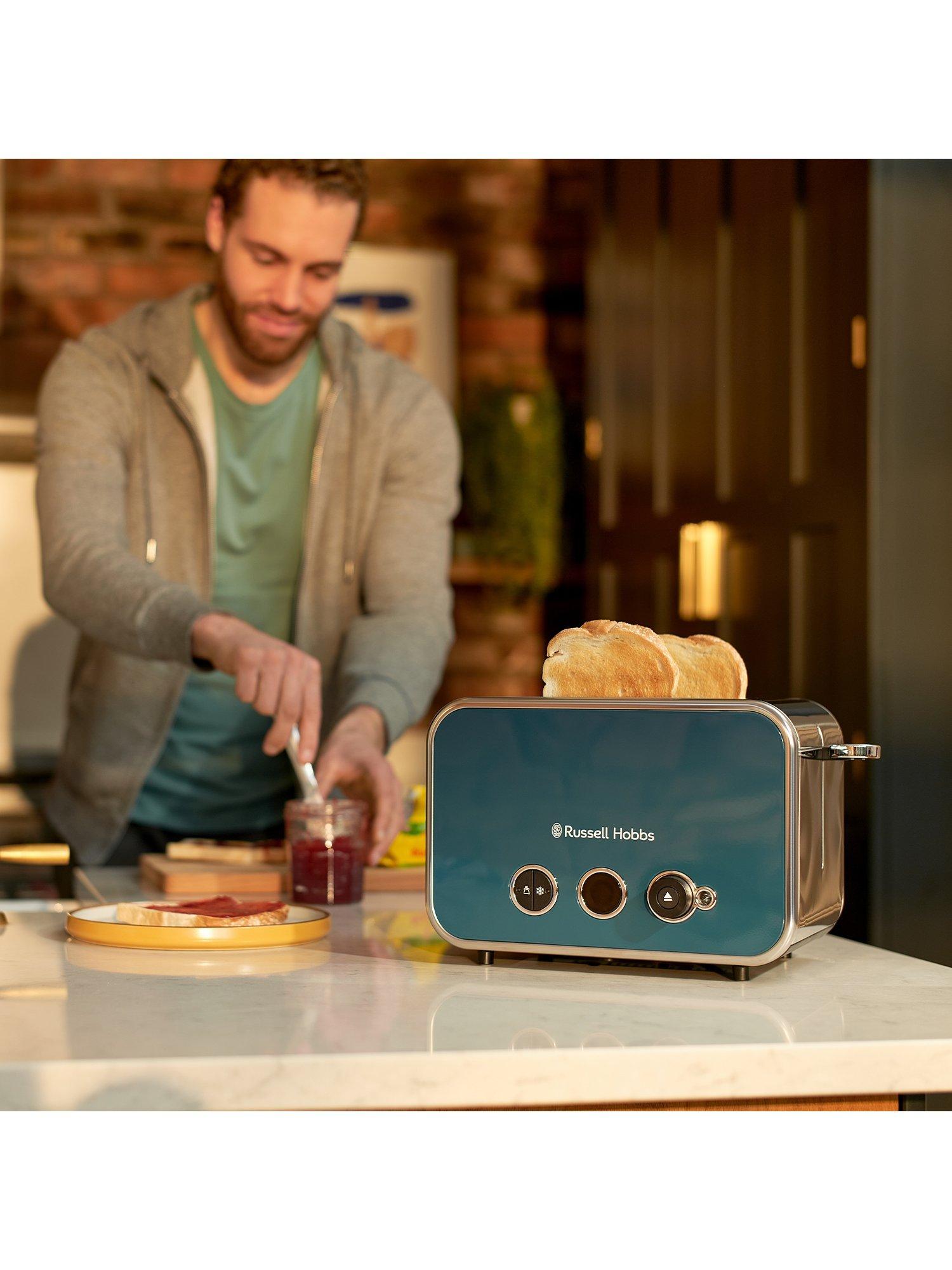 Russell Hobbs toaster 2 slice ocean blue, UK version