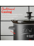 Russell Hobbs 3.5L black slow cooker, UK version