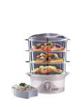 Russell Hobbs 3-tier steamer white 9L British product