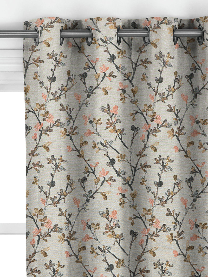 John Lewis Elena Blossom multi fabric curtains 143x140cm - British product