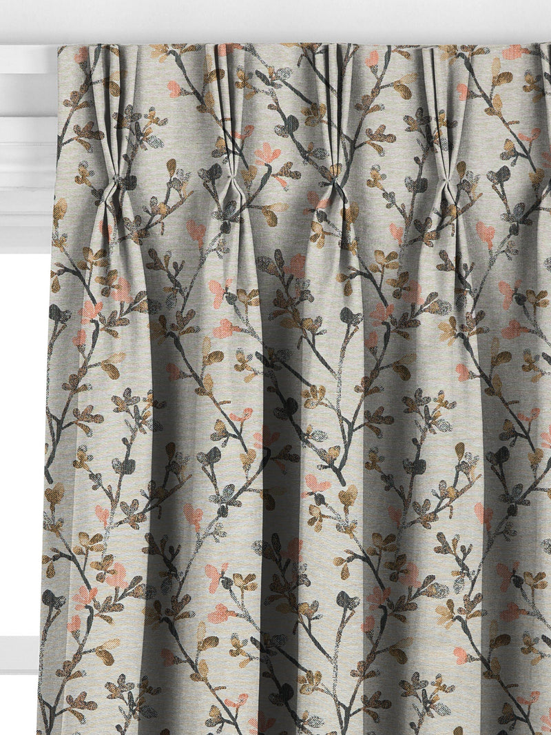 John Lewis Elena Blossom multi fabric curtains 143x140cm - British product