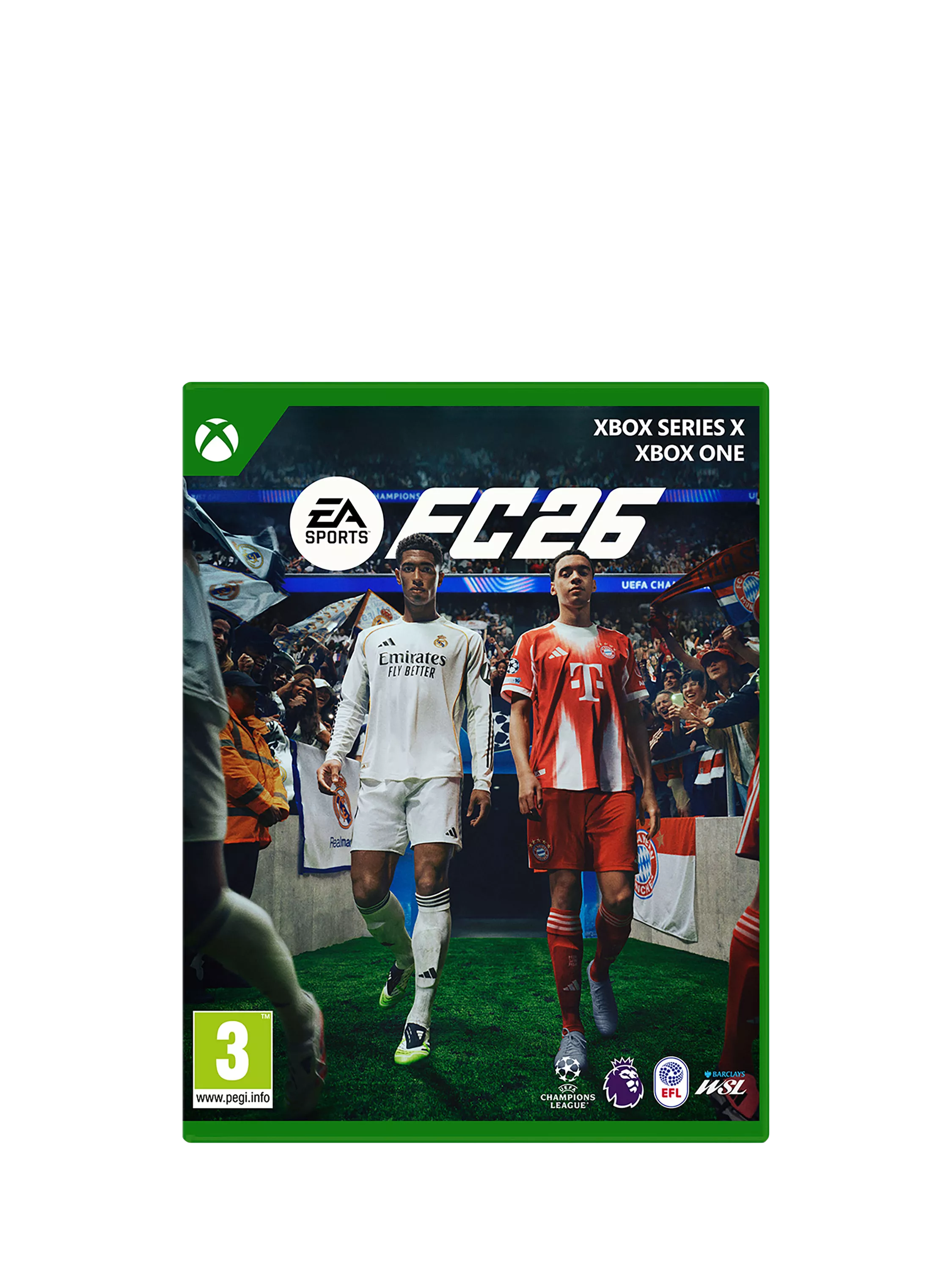 EA Sports FC 26 football game for Xbox Series X and One (British brand)