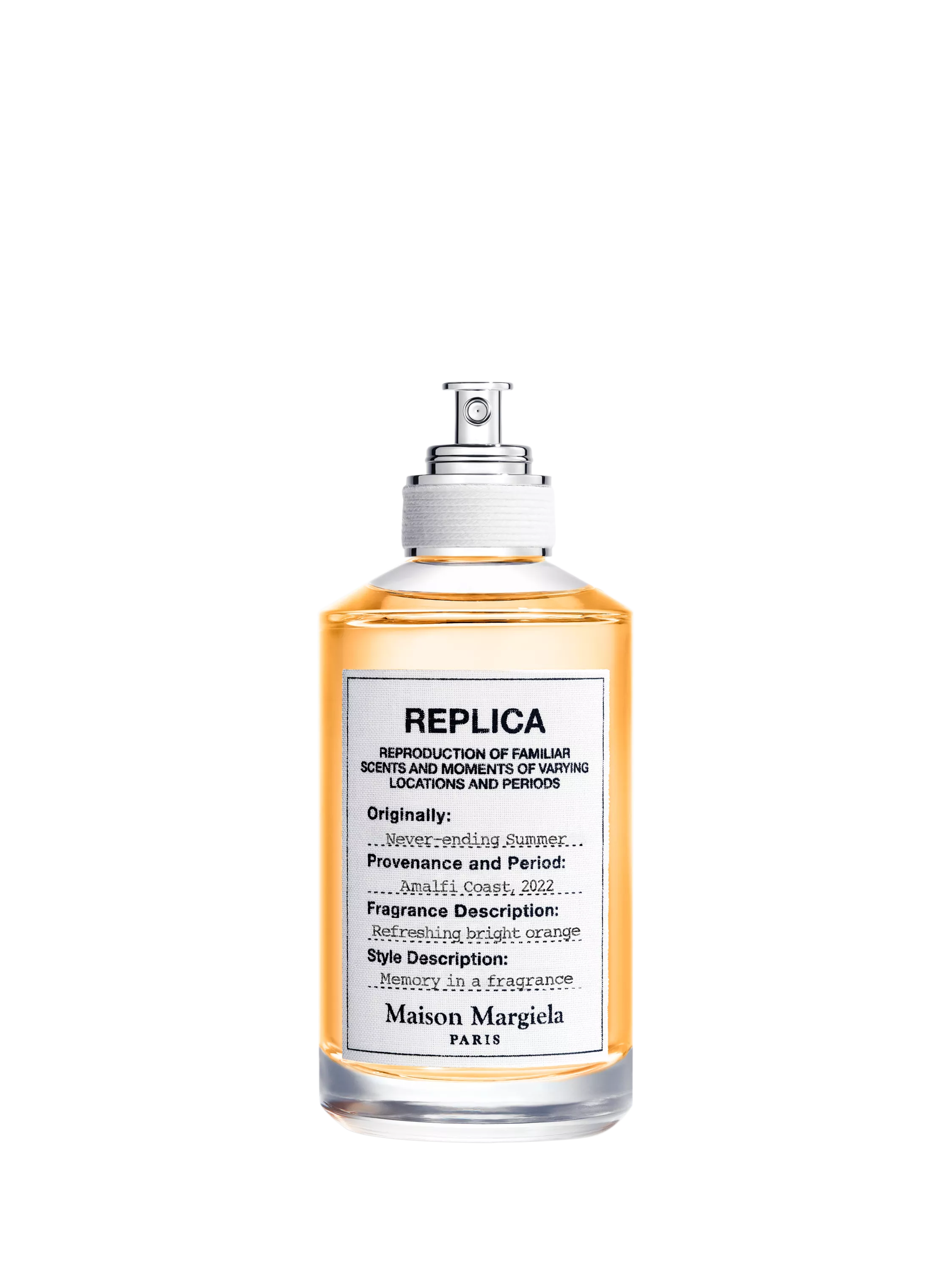 Maison Margiela Never-Ending Summer eau de toilette 100ml, imported from the UK