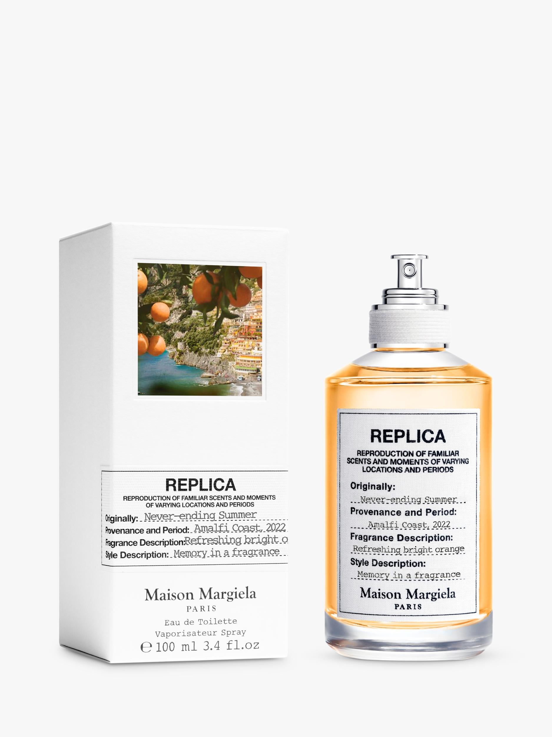 Maison Margiela Never-Ending Summer eau de toilette 100ml, imported from the UK